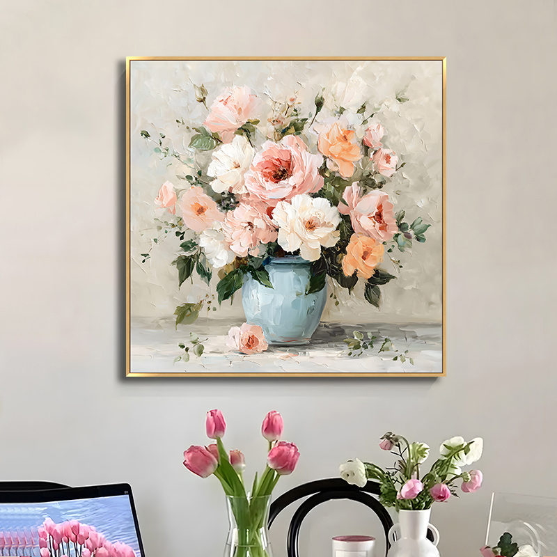 植物花卉餐厅客厅沙发背景墙挂画装饰画