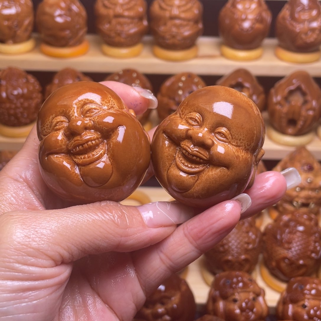 橄榄核把件L****d巴西大橄榄