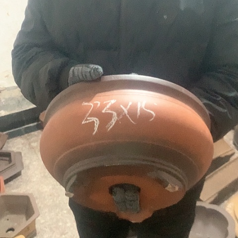 紫砂花盆手工制作