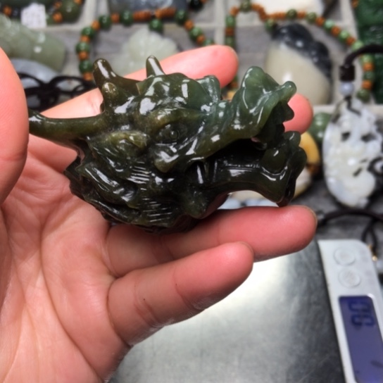 和田玉把件未镶嵌