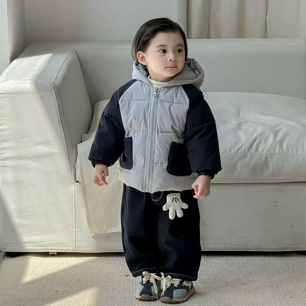 {伊伊家}宝宝秋季爬服套装-（下单备注编号）