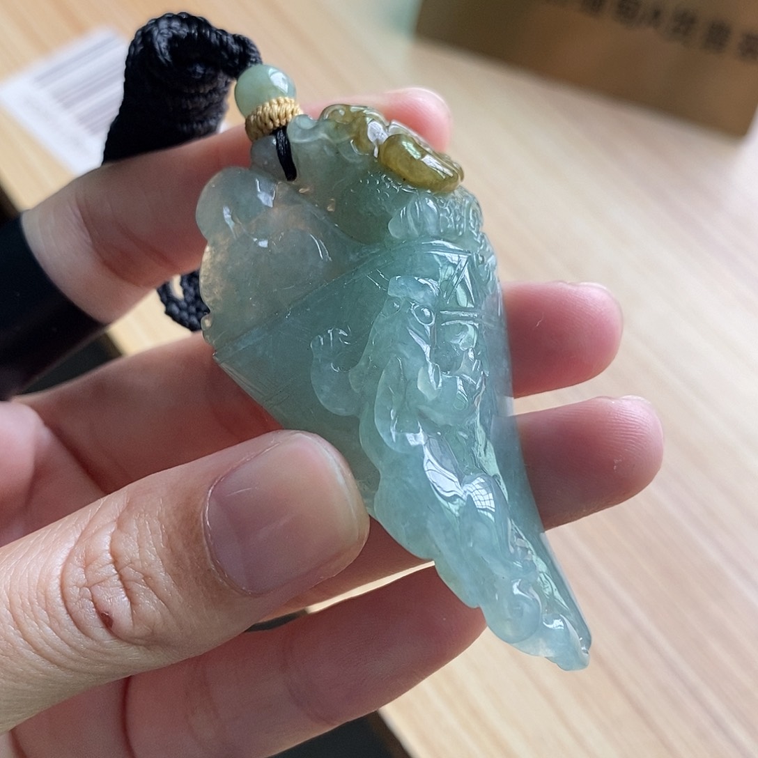 【闪购商品】颈饰未镶嵌翡翠天然缅甸Ａ货翡翠