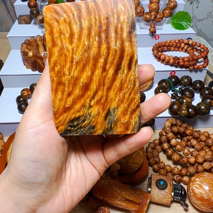 木质非金属琥珀木高货