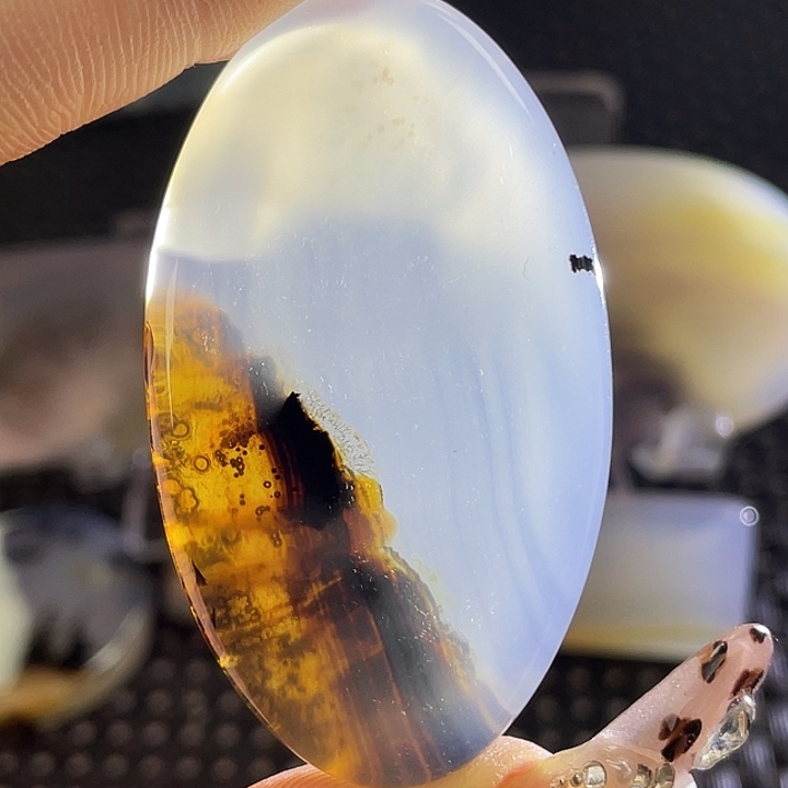 玛瑙/玉髓未镶嵌颈饰