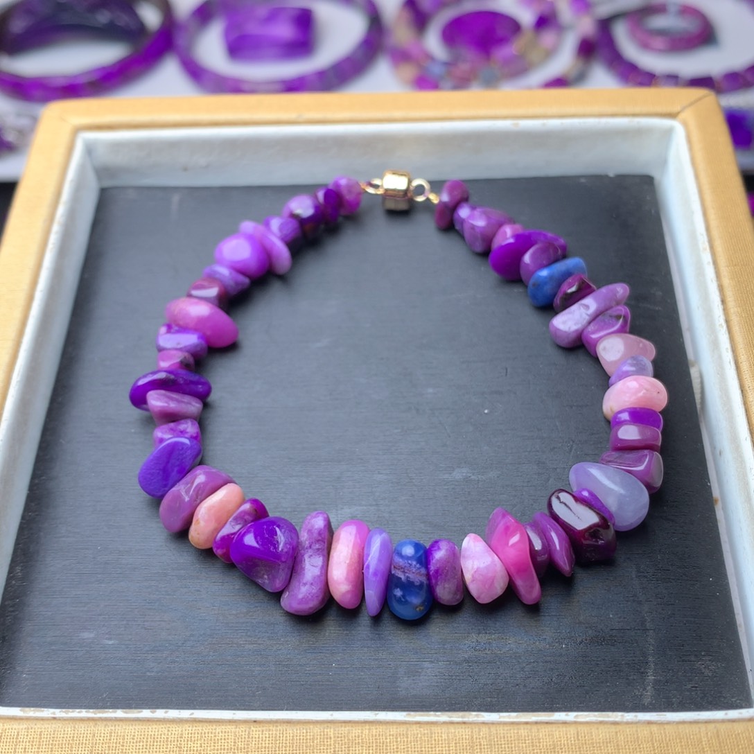 苏纪石（舒俱来）未镶嵌手链