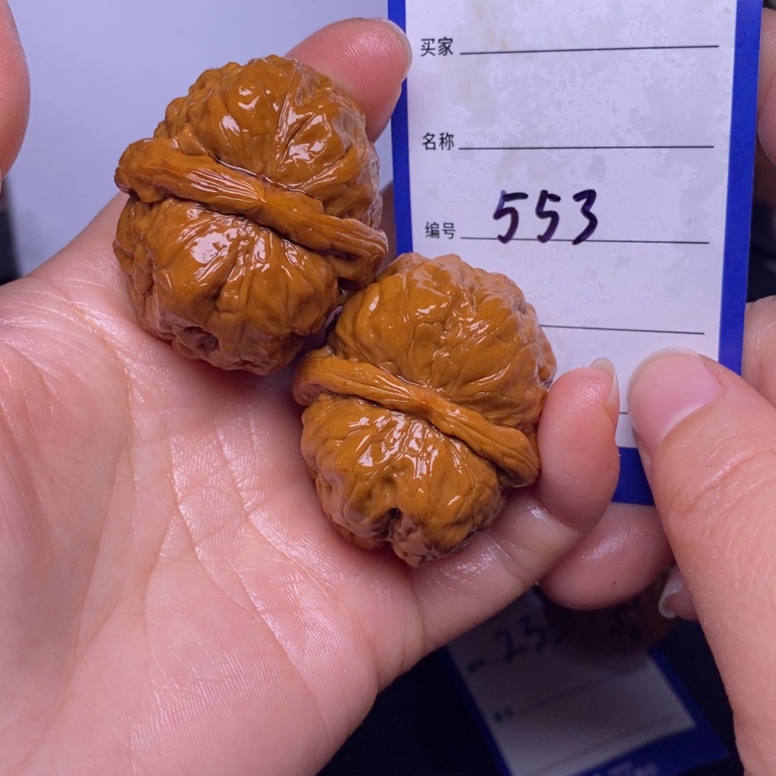文玩核桃把件553%37蛤蟆头
