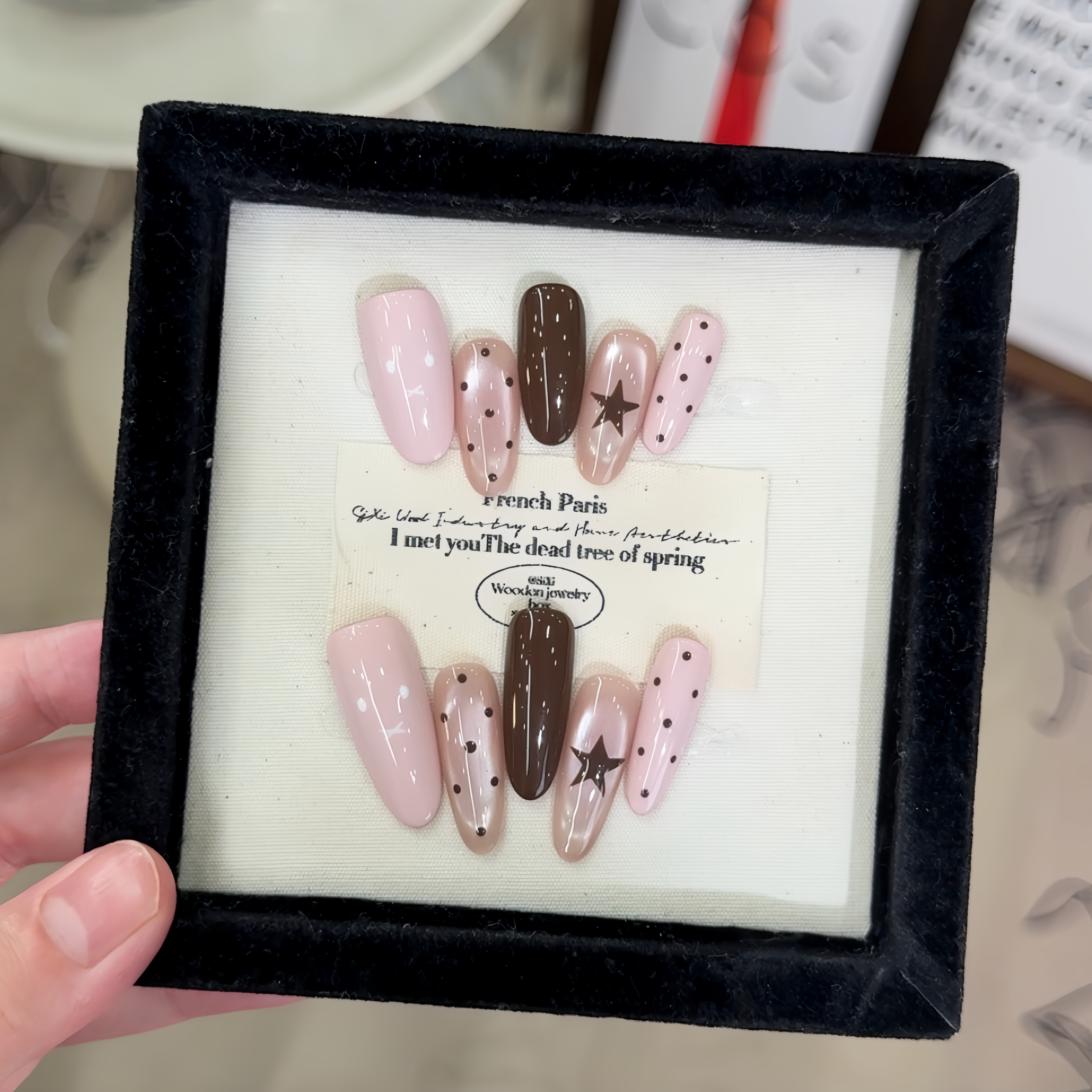 暖棕米菲-xinghejiyu-轻奢高定美甲10片装