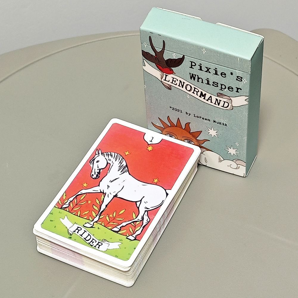 42张 9*6cm Pixie's Whisper Lenormand 精灵密语雷诺曼
