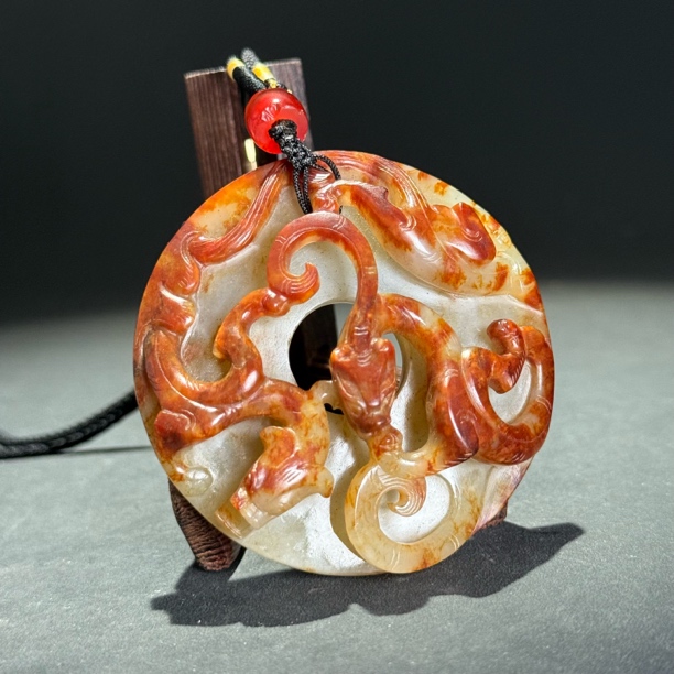 明双龙浮雕壁-HBG15609