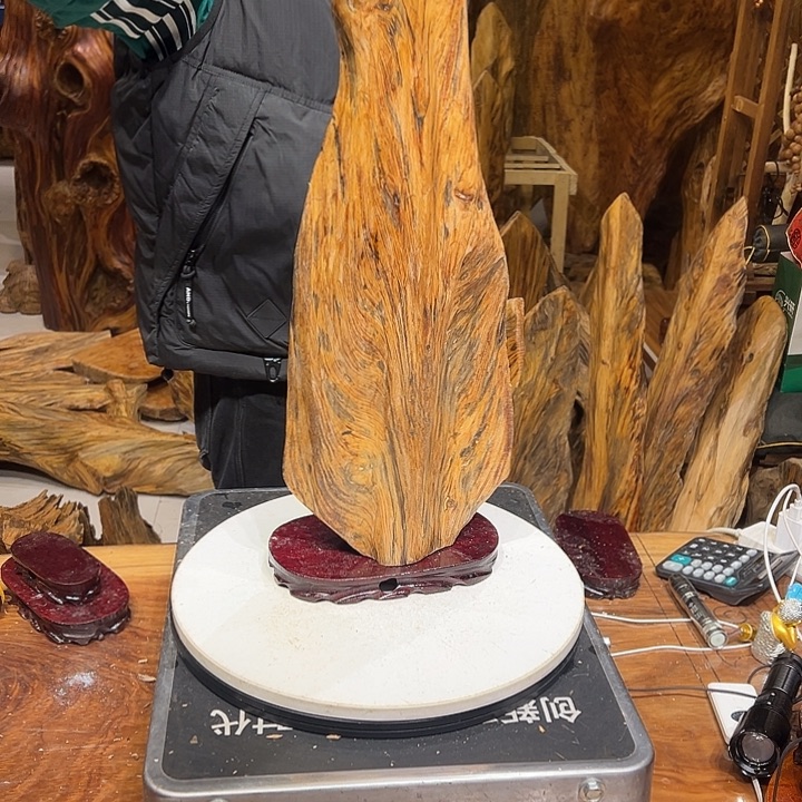 松木（琥珀木）流**舟