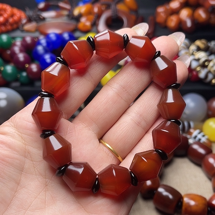 玛瑙/玉髓手链未镶嵌