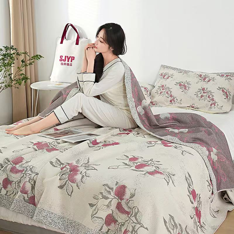 【上春山】高端轻奢汉麻被多功能床盖2.3/2.5