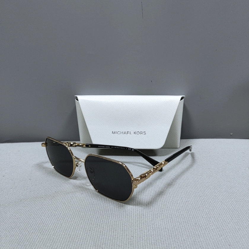 95新 Marc Jacobs/莫杰  MK金边黑片墨镜  1856 8073 
