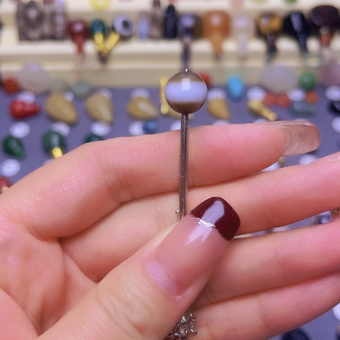 玛瑙/玉髓隔珠未镶嵌