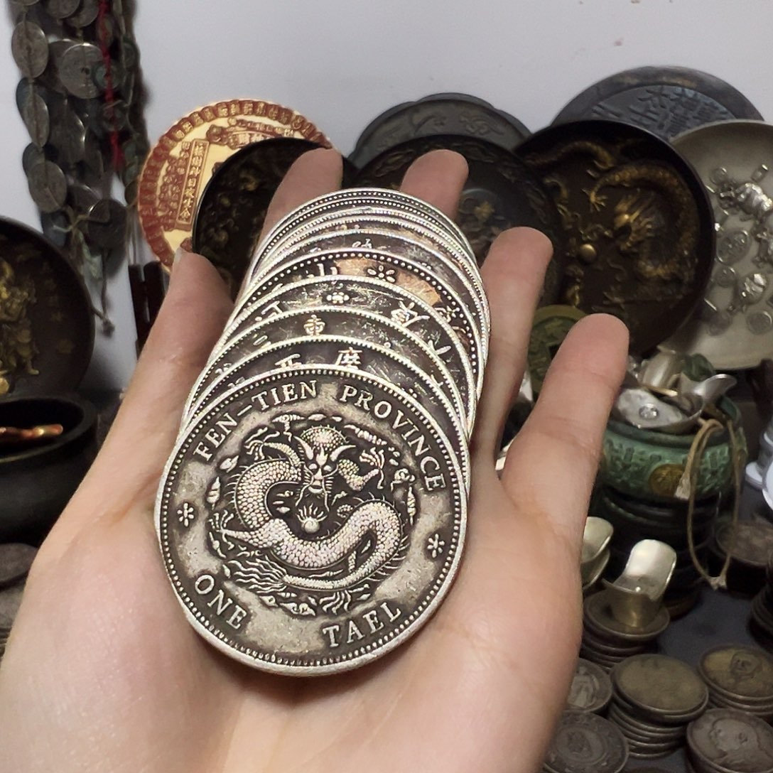 金属复古工艺品龙洋