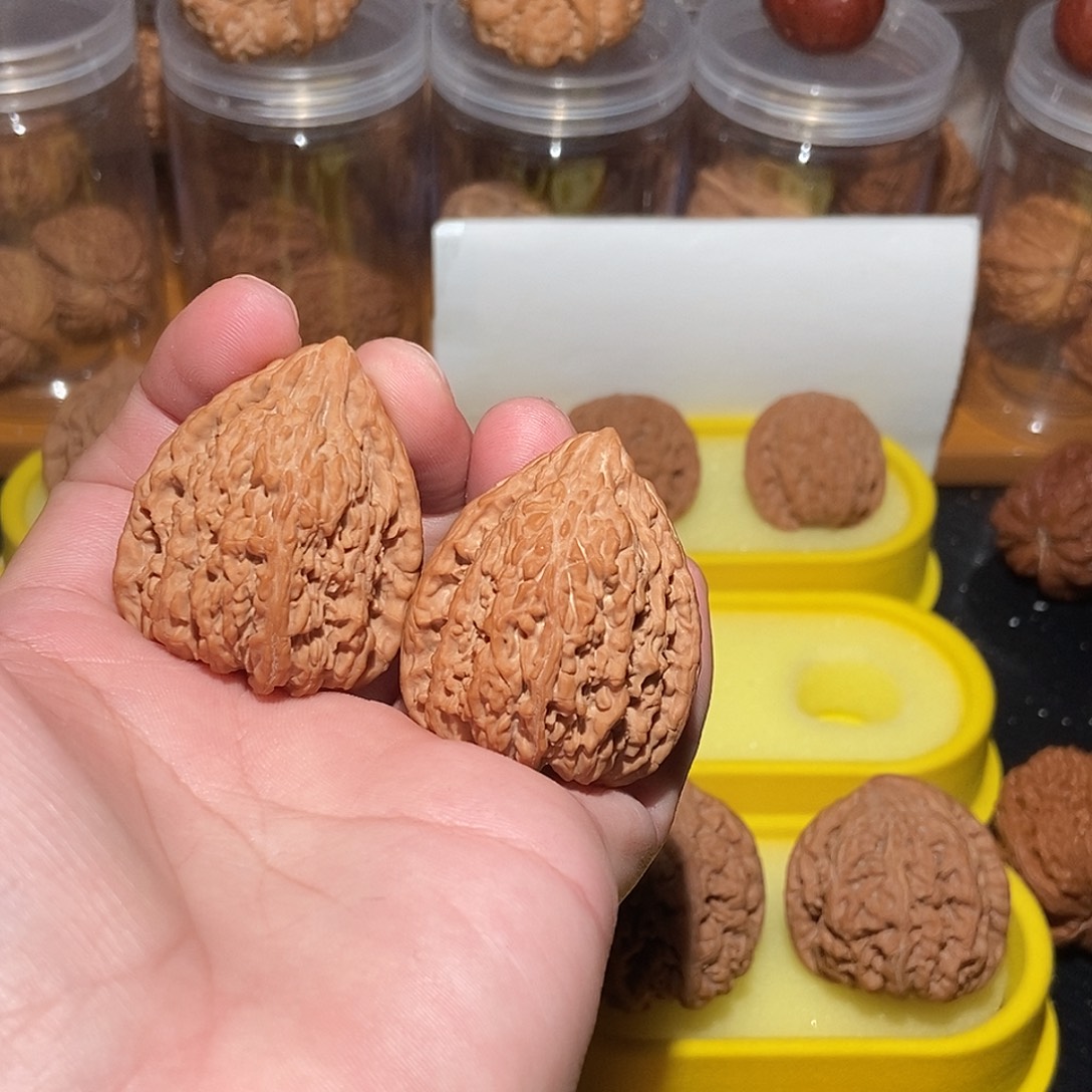 金***提文玩核桃吊坠37塔尖