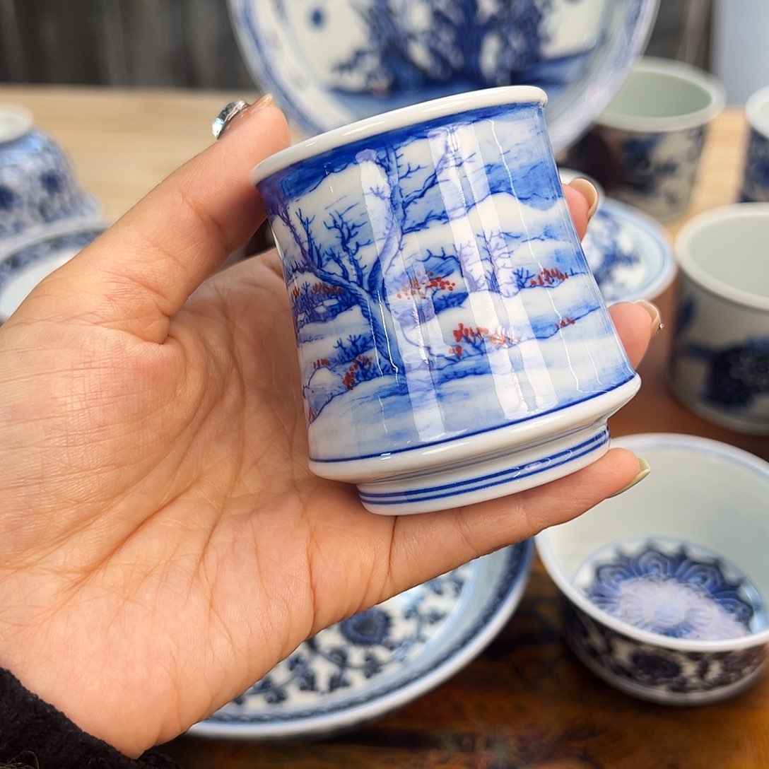 杯Z****i景德镇手绘主人杯