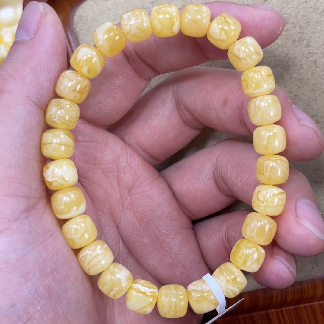 蜜蜡珠宝奇石未镶嵌8.5mm