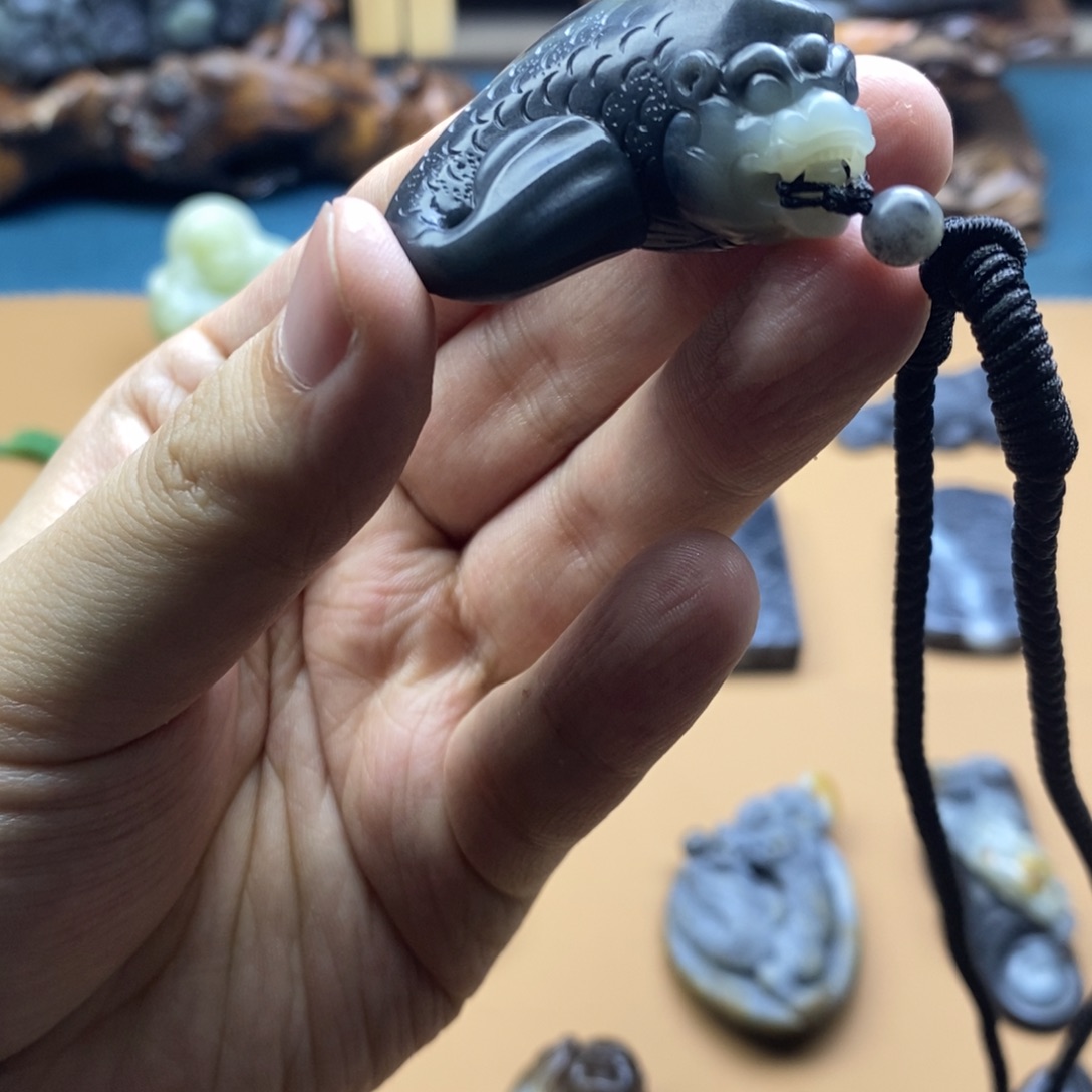 和田玉挂件未镶嵌潘