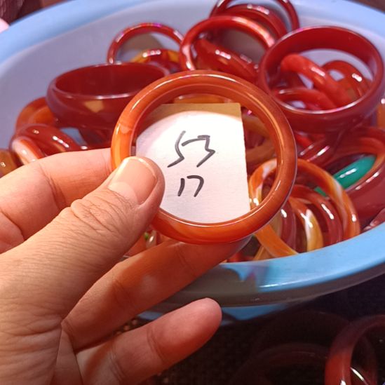 玛瑙/玉髓未镶嵌手镯