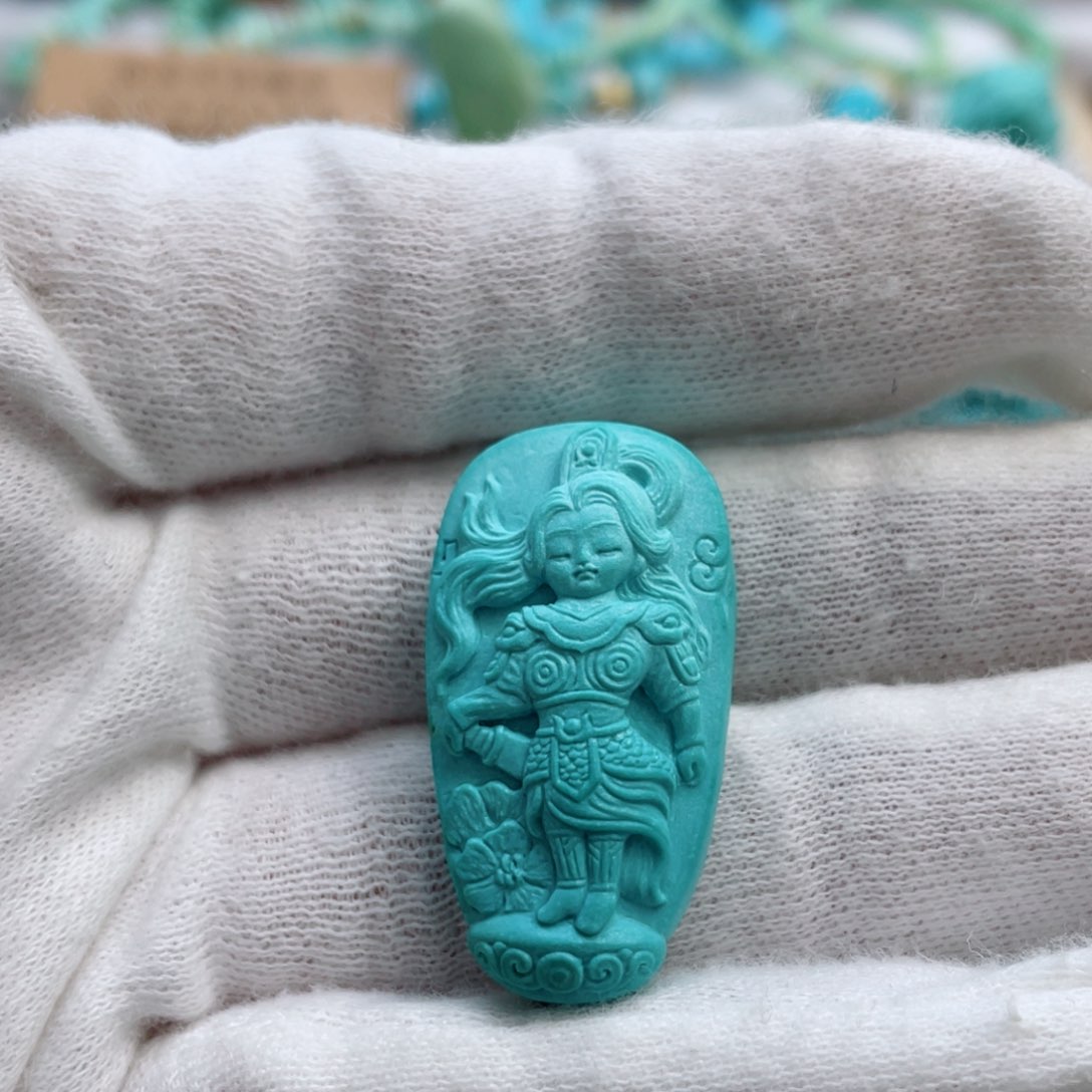 绿松石珠宝奇石未镶嵌