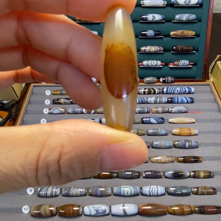 玛瑙/玉髓合金蓝沁