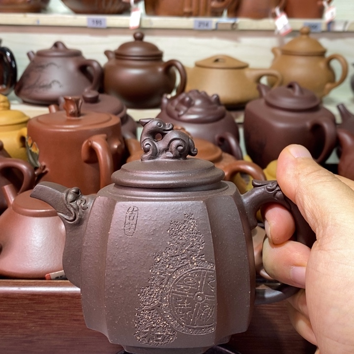茶壶紫砂精工制作