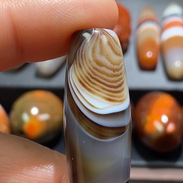 玛瑙/玉髓未镶嵌挂件