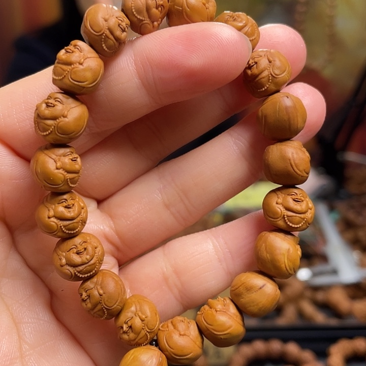 手串/手链橄榄核龙纹桃核