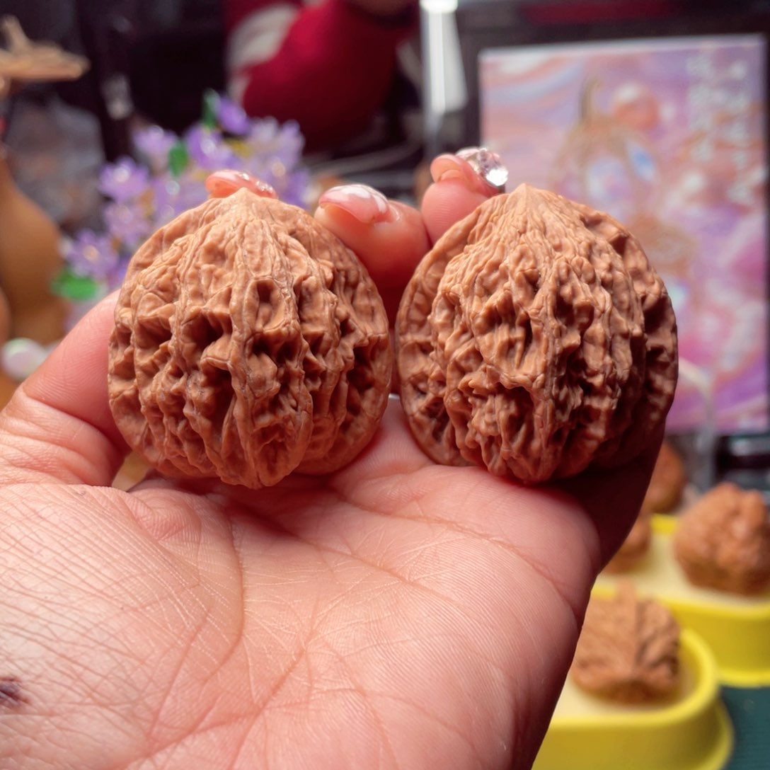 【闪购商品】文玩核桃把件*️*虎头42