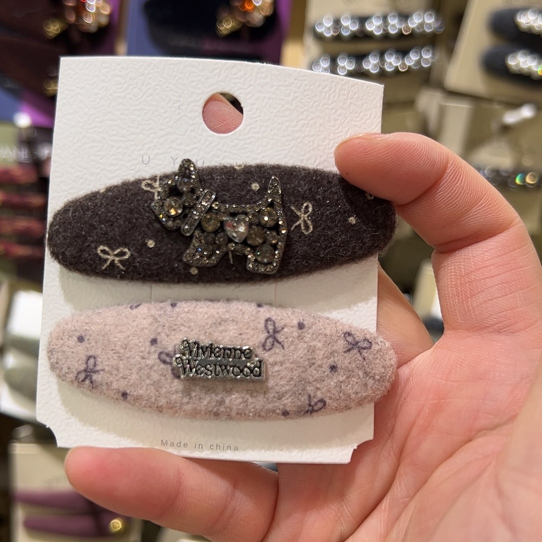 布艺非金属狗狗AB拜拜夹