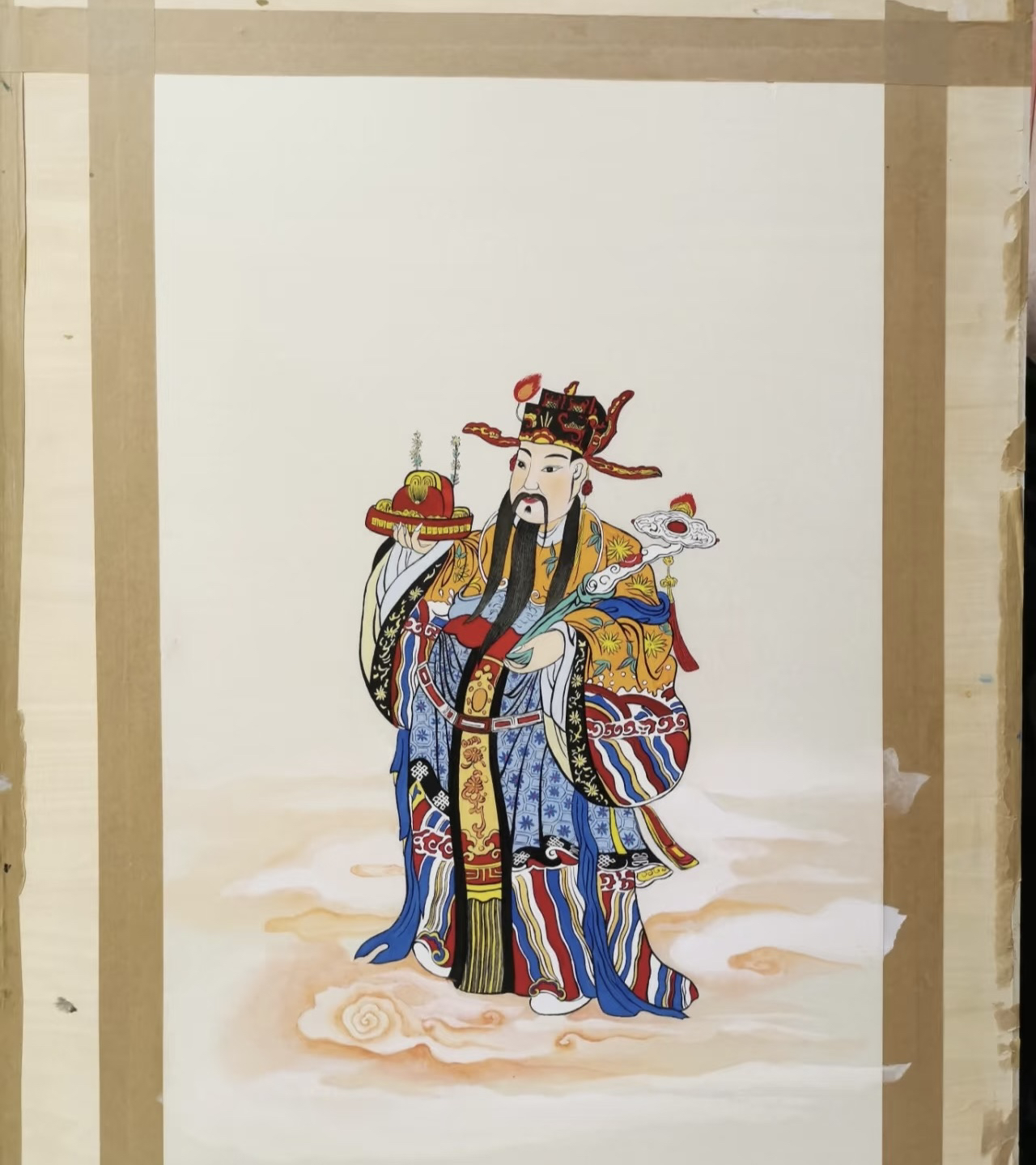 美院画院特色手工艺年画