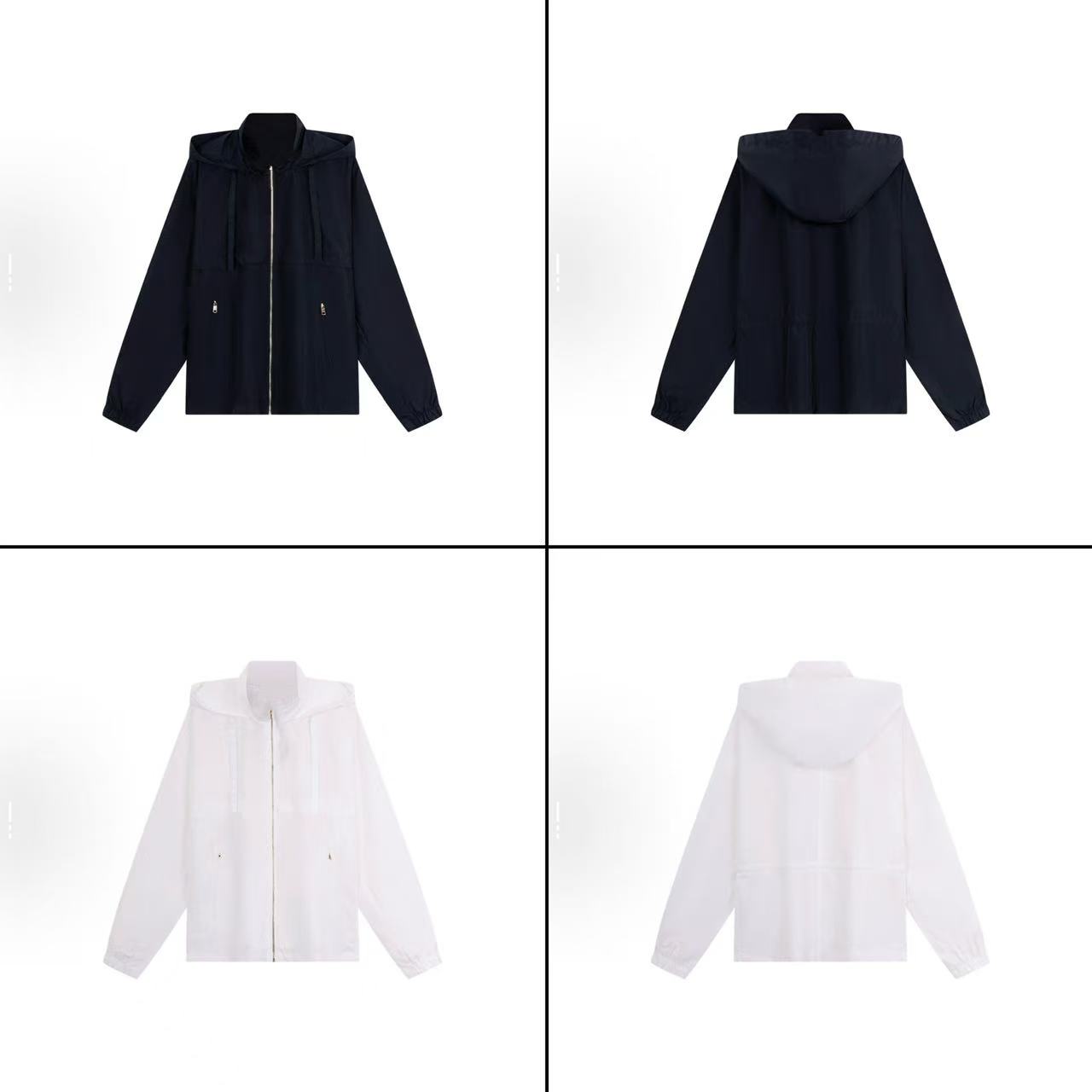 春夏女装轻薄夹克休闲立领连帽款高级时尚贵气运动外套气质百搭