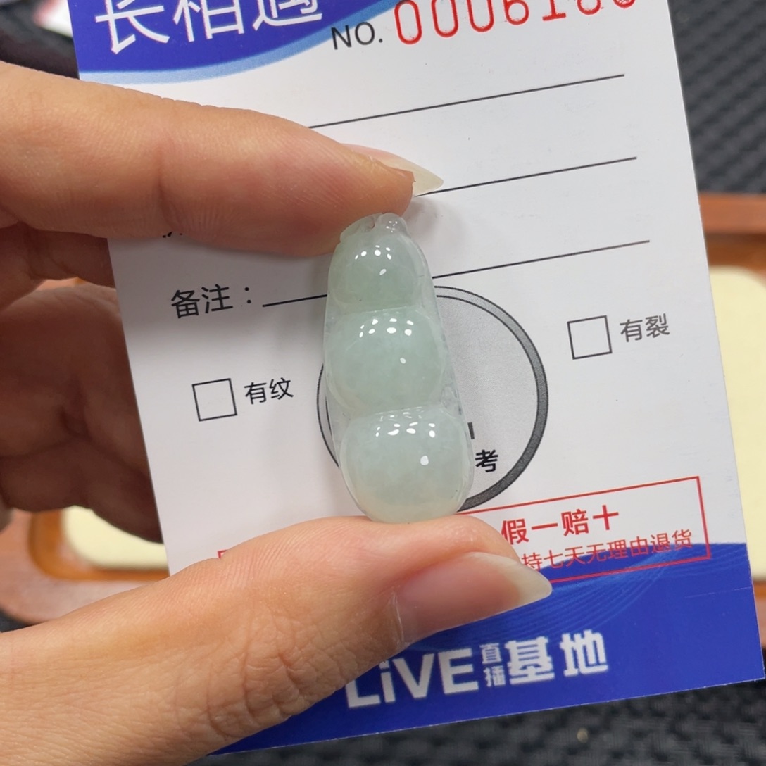 翡翠颈饰未镶嵌翡翠吊坠x 6185