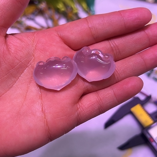 水晶挂件未镶嵌美***淑挂件