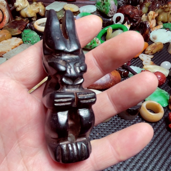 白玉菩提吊坠漂亮