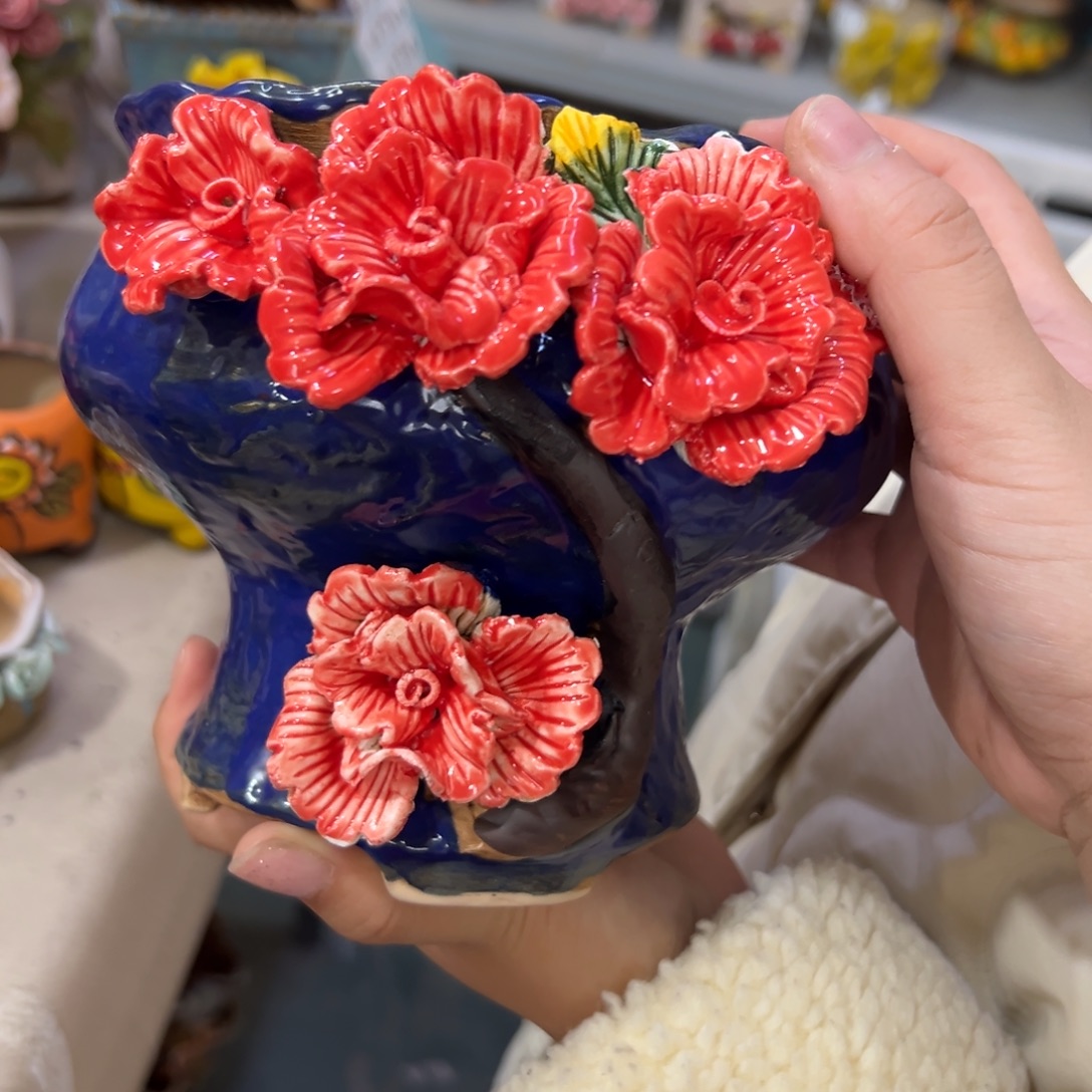 满20米秒退拉黑多肉花盆