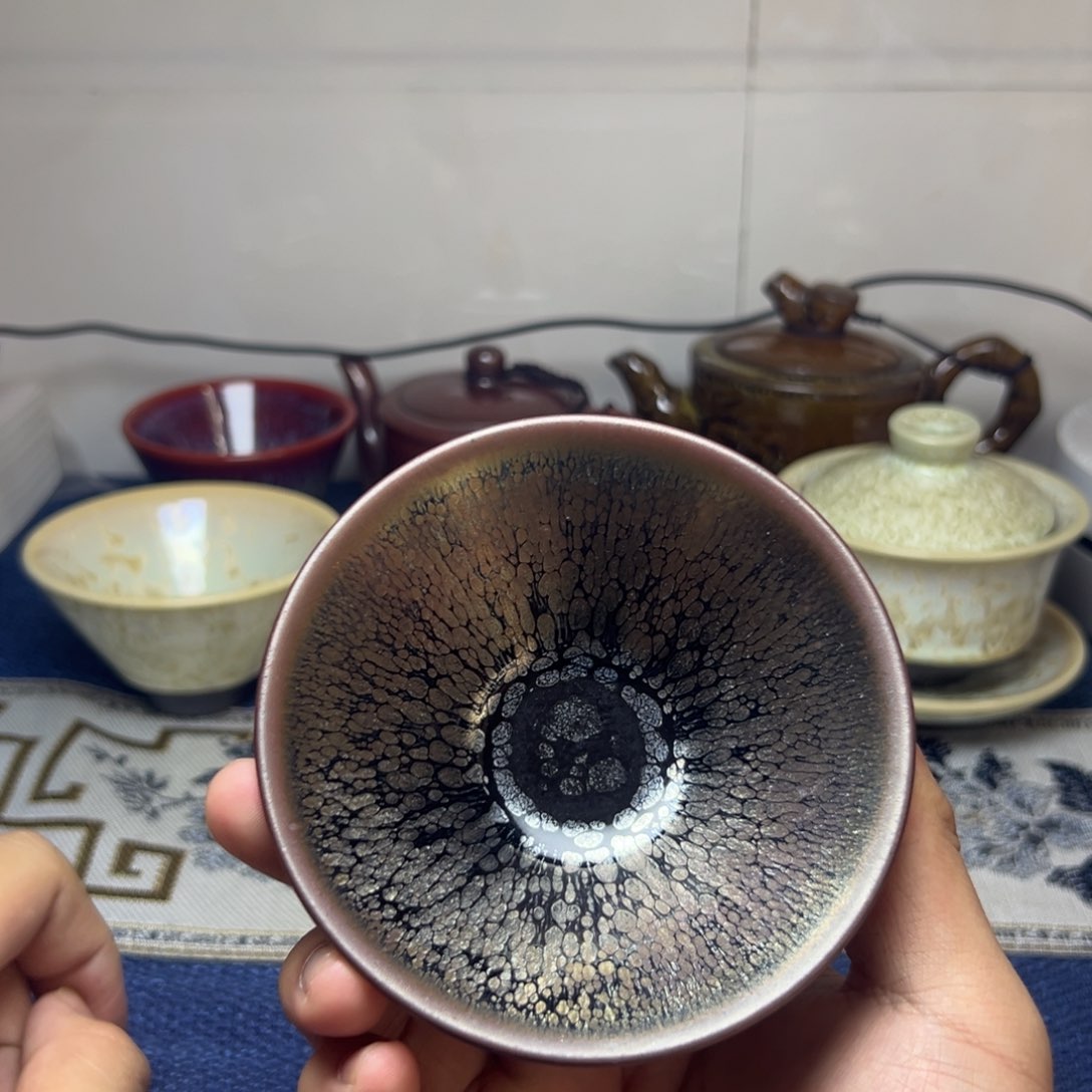 建阳建盏喝茶主人杯 