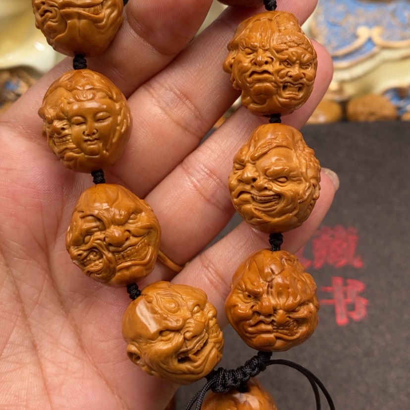 【闪购商品】橄榄核吊坠橄榄手工雕刻工艺