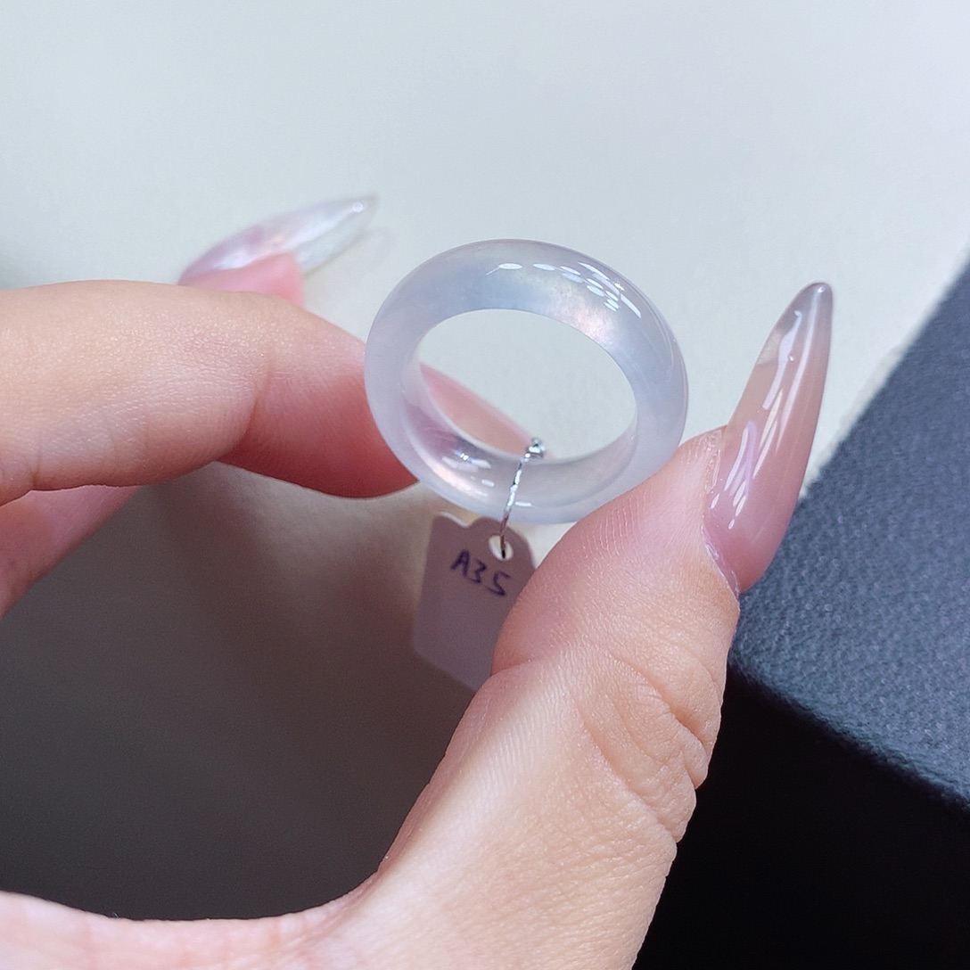 未镶嵌戒指翡翠12-13号