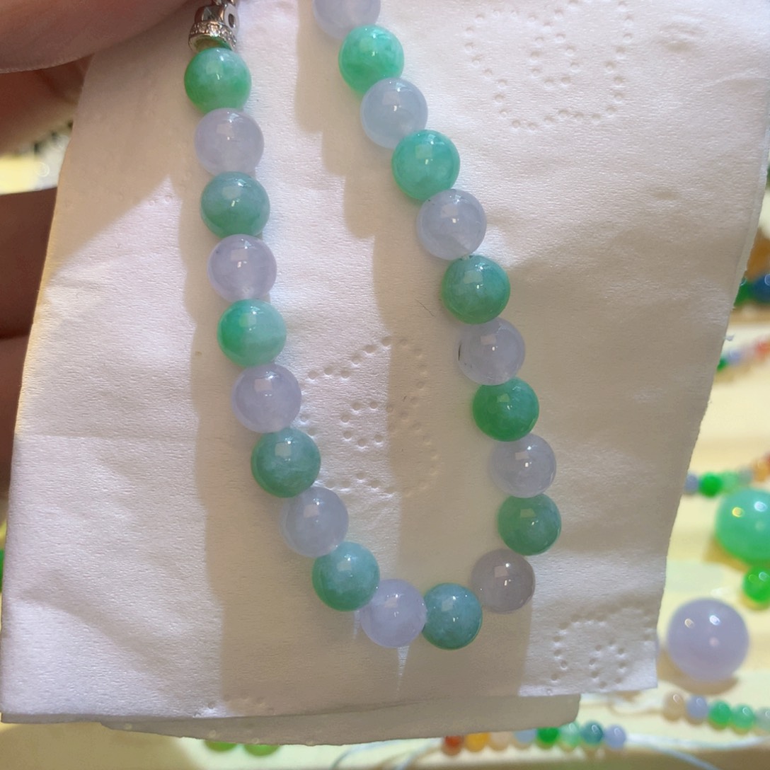 翡翠散珠翡翠珠子122