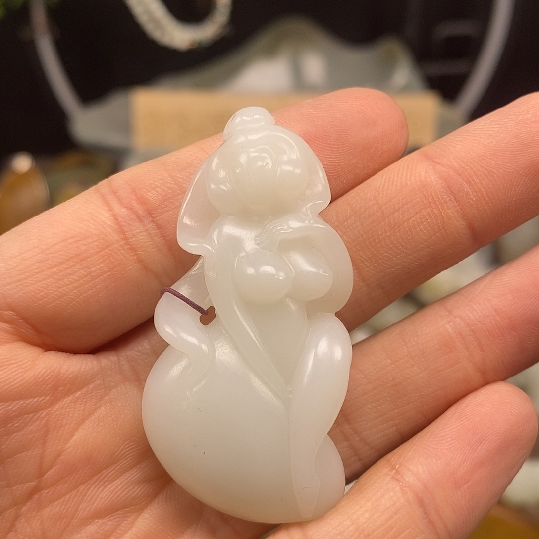 和田玉颈饰未镶嵌53