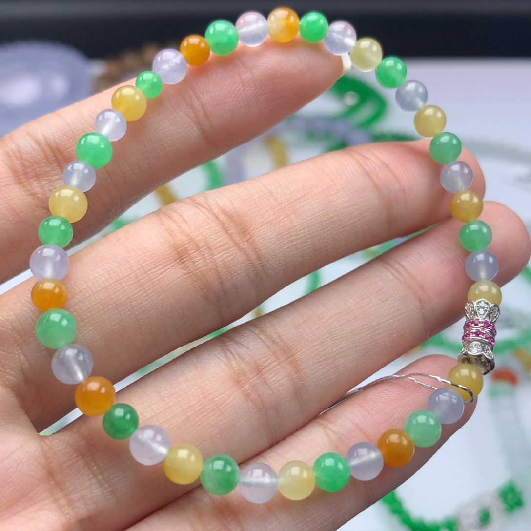 翡翠手链未镶嵌‼️新品‼️