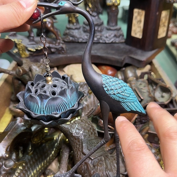 铜器办公室茶室摆件