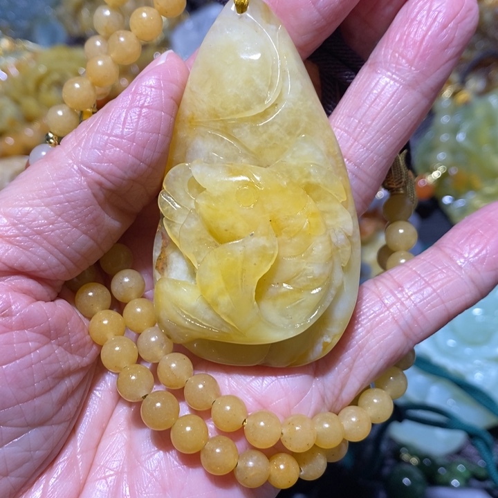 岫玉岫玉吊坠未镶嵌