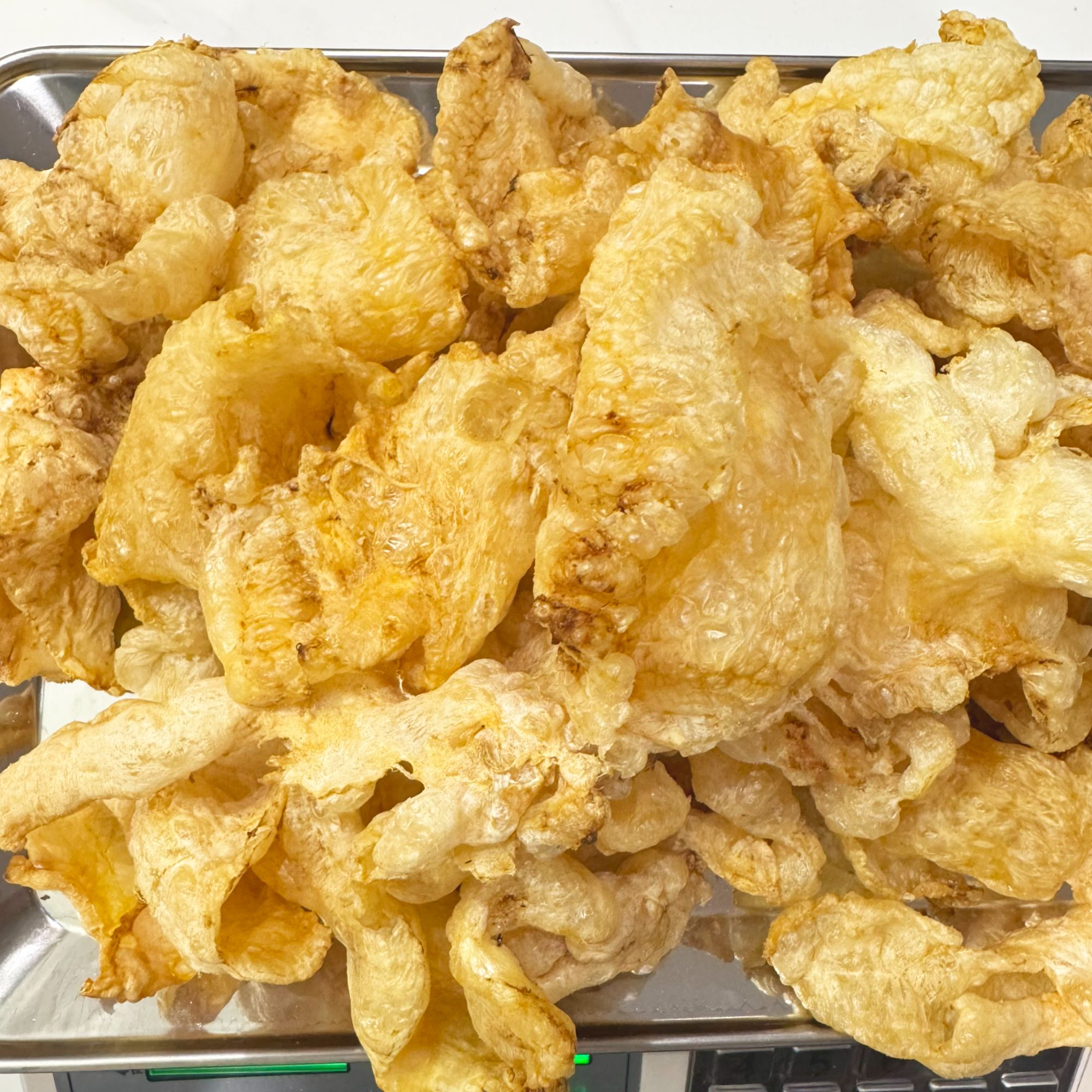 天然石斑鱼胶盐炒海味干货质细腻不腥花胶肉厚营养滋补佳品