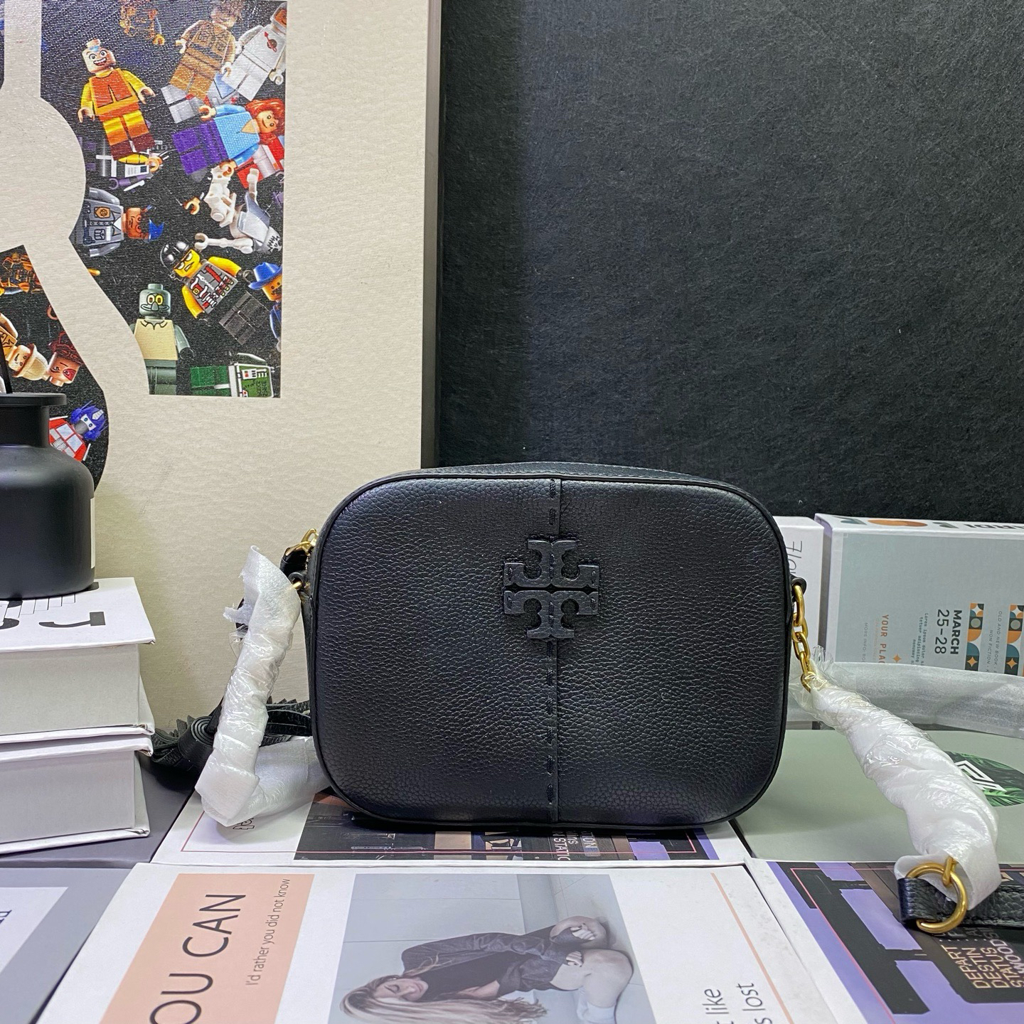 99新 TORY BURCH/汤丽柏琦 汤丽柏琦23568斜挎包20*15