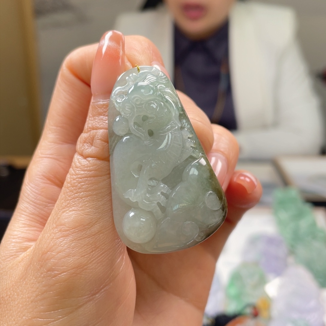 翡翠吊坠(不含链)未镶嵌