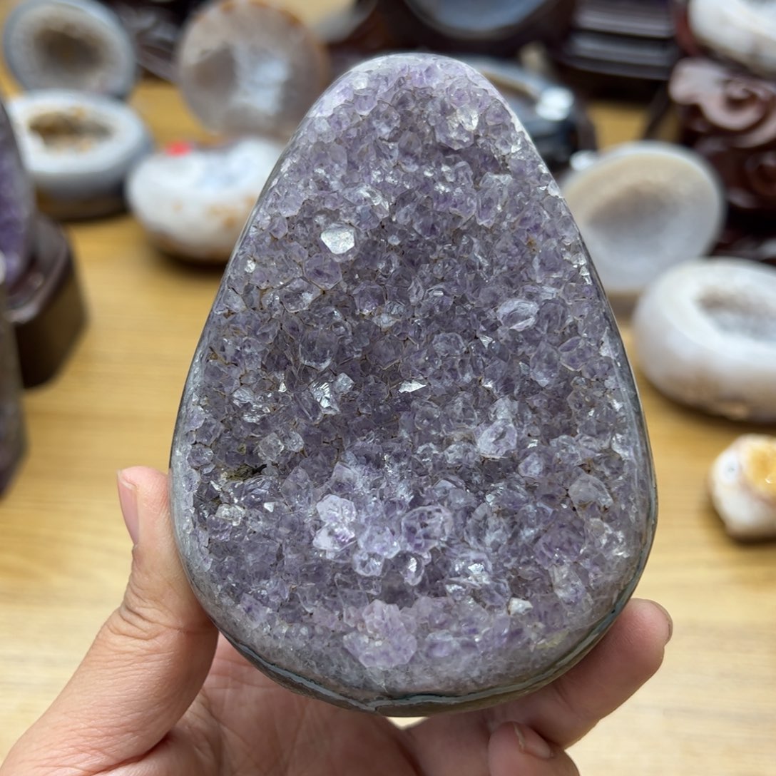 玛瑙/玉髓玛瑙无镶嵌合金龙蛋65