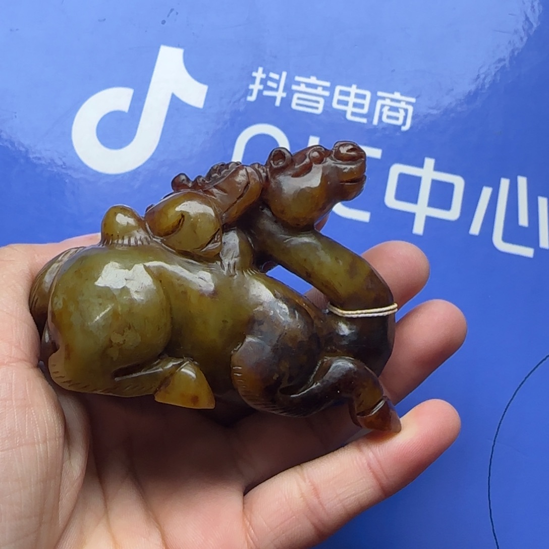 和田玉把件未镶嵌